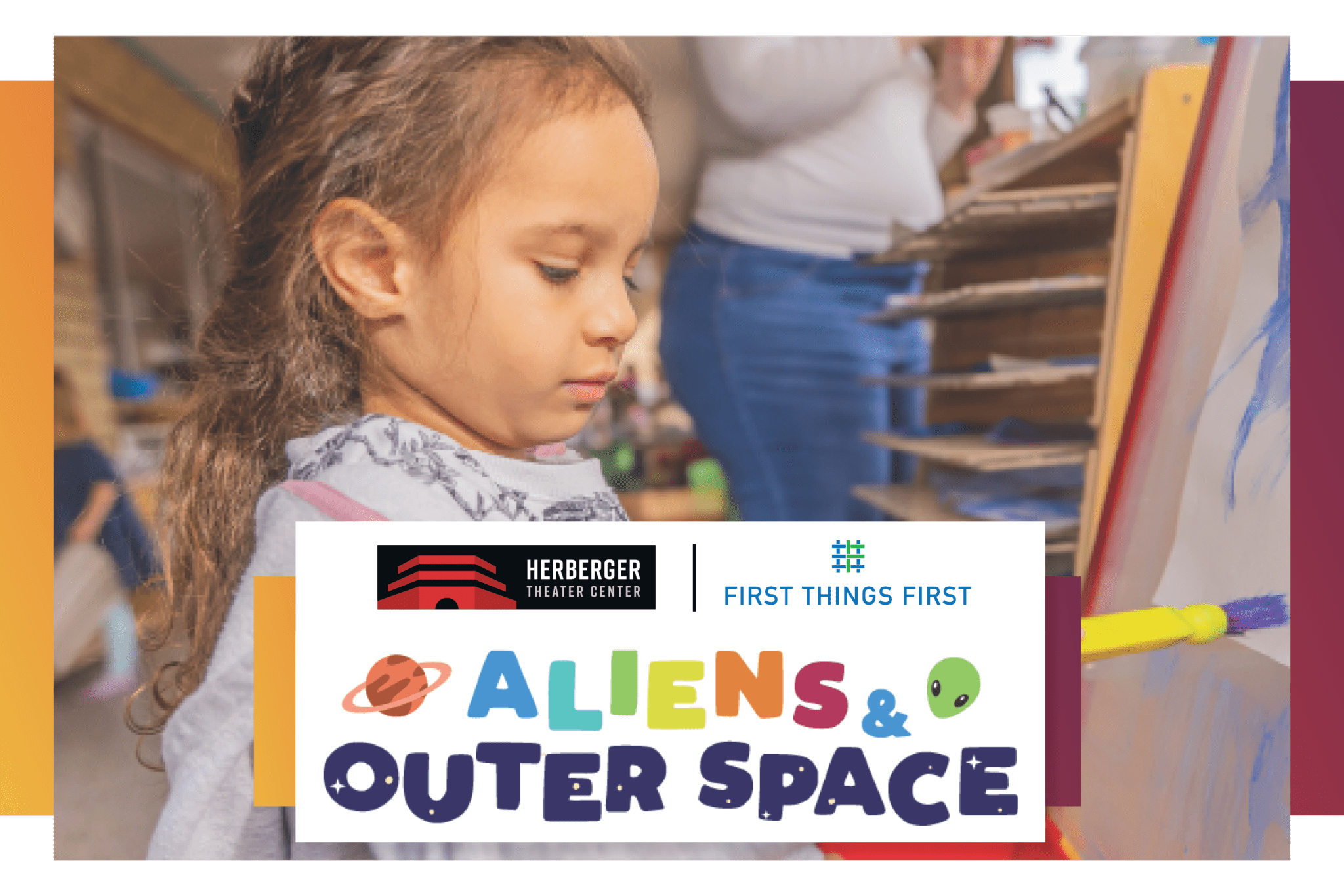 Children’s Exhibit: Aliens & Outer Space Poster Image